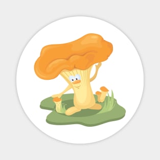 Mushroom family Magnet